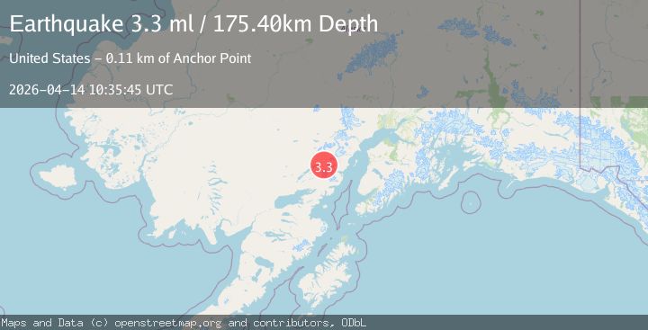 Map of 50 km ENE of Port Alsworth, Alaska