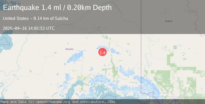 Map of 70 km WNW of Paxson, Alaska