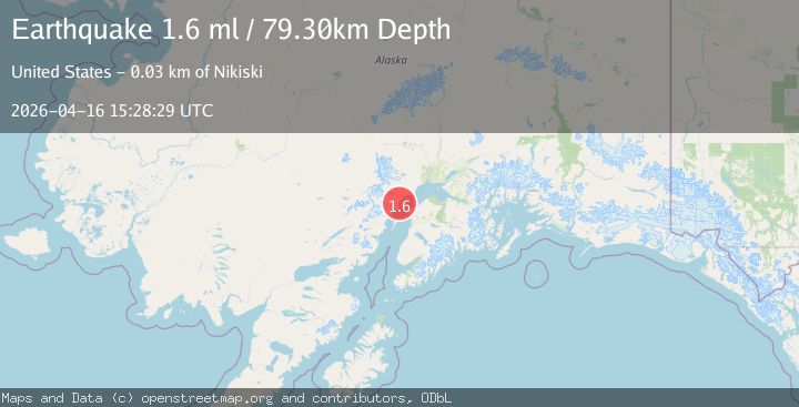 Map of 31 km NW of Nikiski, Alaska