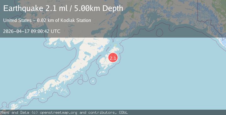 Map of 11 km WSW of Womens Bay, Alaska