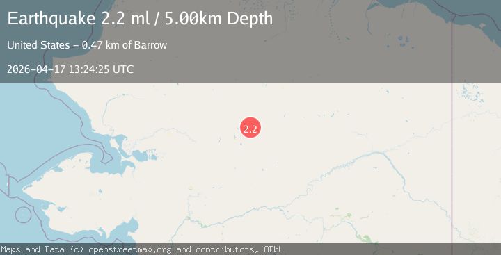 Map of 85 km NNW of Alatna, Alaska