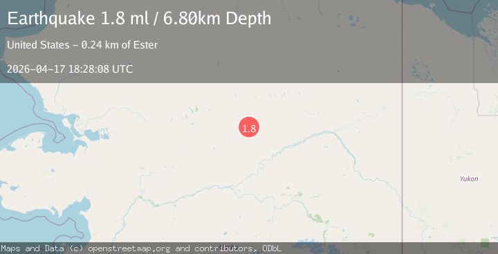 Map of 41 km SE of Bettles, Alaska