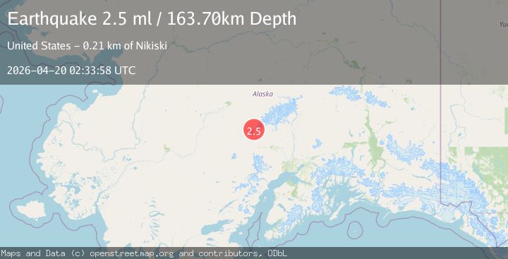 Map of 84 km NW of Skwentna, Alaska