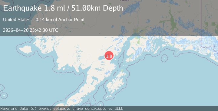 Map of 13 km NE of Pope-Vannoy Landing, Alaska