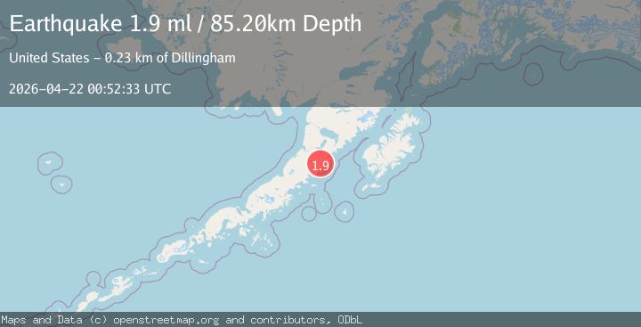 Map of 52 km SE of Ugashik, Alaska