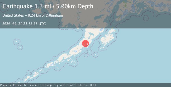 Map of 59 km S of Ugashik, Alaska