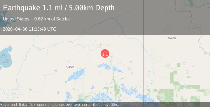 Map of 10 km W of Harding-Birch Lakes, Alaska