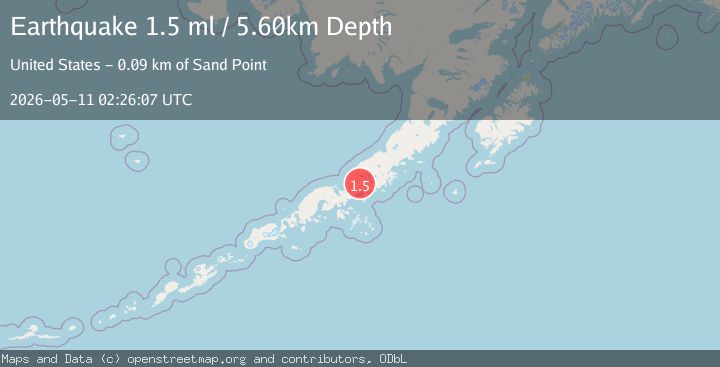 Map of 25 km NW of Ivanof Bay, Alaska