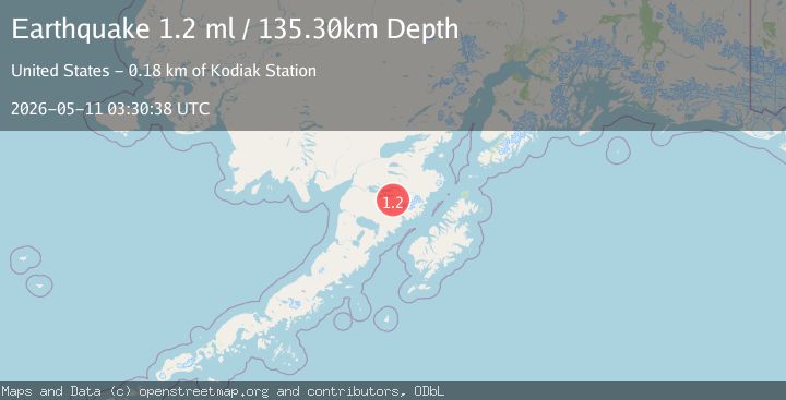 Map of 80 km ESE of King Salmon, Alaska