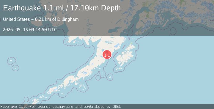 Map of 81 km ENE of Ugashik, Alaska