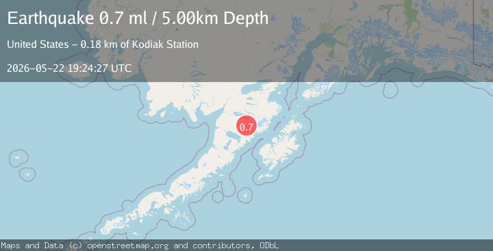 Map of 80 km SE of King Salmon, Alaska
