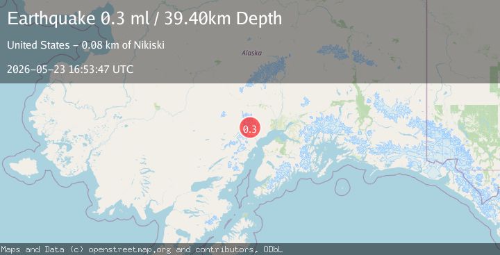 Map of 60 km WNW of Beluga, Alaska