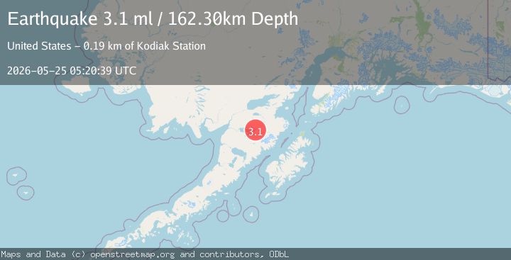 Map of 74 km E of King Salmon, Alaska