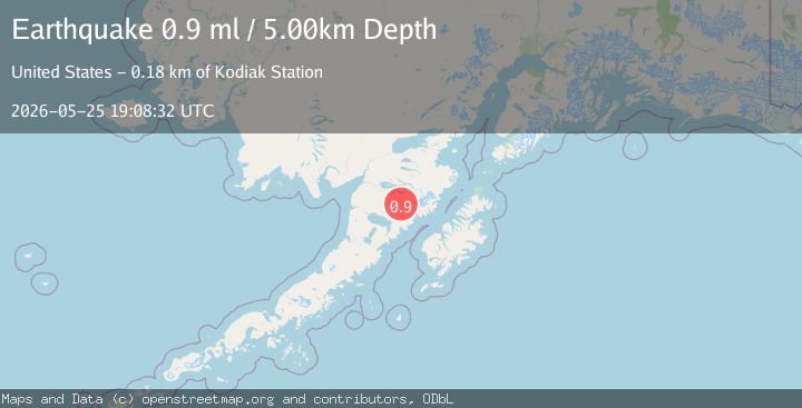 Map of 79 km SE of King Salmon, Alaska