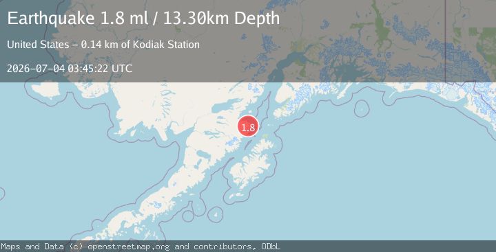 Map of 91 km SE of Pope-Vannoy Landing, Alaska