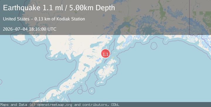 Map of 93 km SE of Pope-Vannoy Landing, Alaska