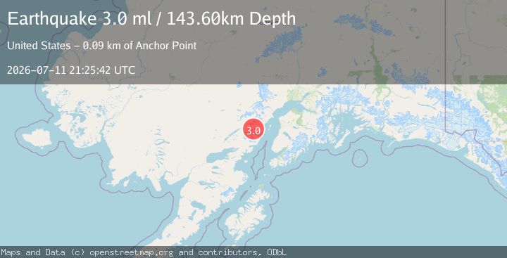 Map of 78 km ENE of Port Alsworth, Alaska