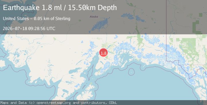 Map of 5 km ENE of Point Possession, Alaska