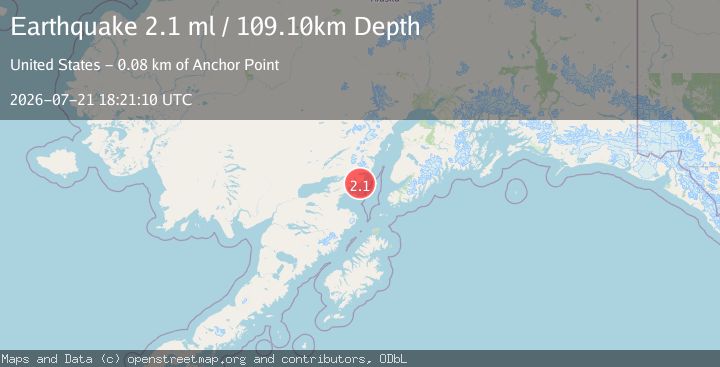 Map of 54 km ESE of Pedro Bay, Alaska
