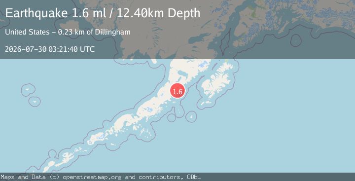 Map of 54 km SE of Ugashik, Alaska