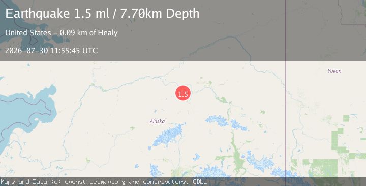 Map of 34 km W of Four Mile Road, Alaska