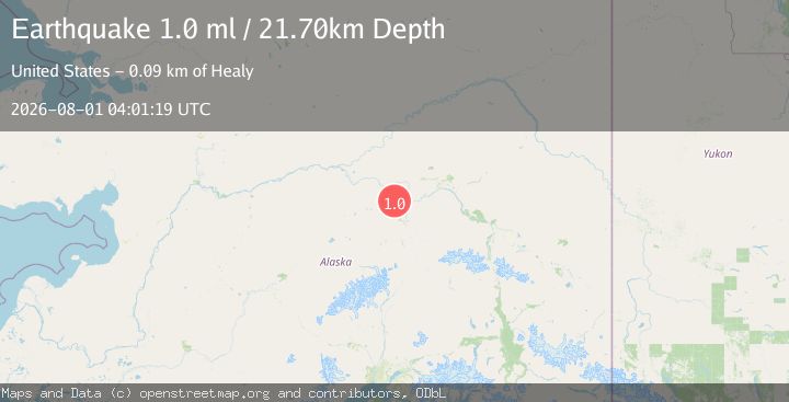 Map of 27 km W of Four Mile Road, Alaska
