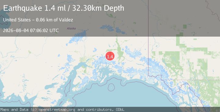 Map of 38 km SSE of Nelchina, Alaska