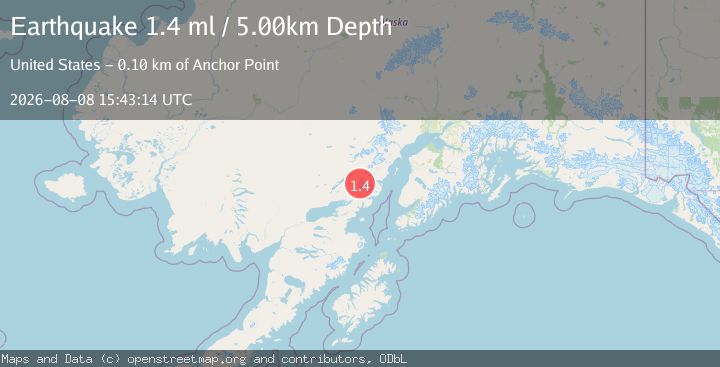 Map of 44 km E of Port Alsworth, Alaska