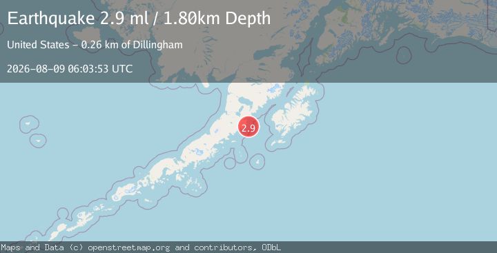 Map of 87 km SE of Ugashik, Alaska