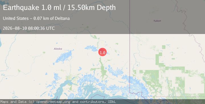 Map of 31 km NE of Paxson, Alaska