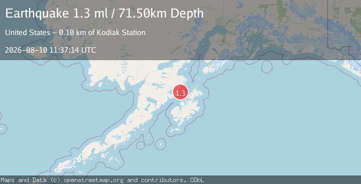 Map of 62 km WNW of Aleneva, Alaska
