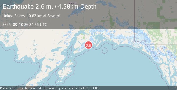 Map of 17 km SE of Lowell Point, Alaska