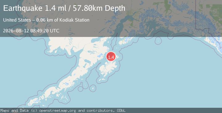Map of 27 km NNW of Aleneva, Alaska