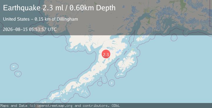 Map of 53 km E of Egegik, Alaska
