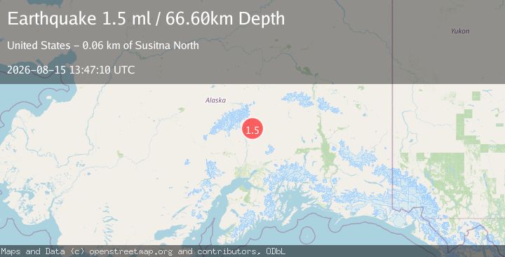 Map of 34 km NNE of Chase, Alaska