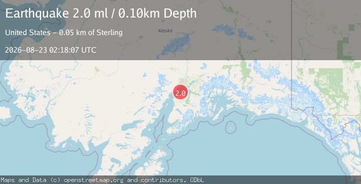 Map of 10 km N of Point Possession, Alaska