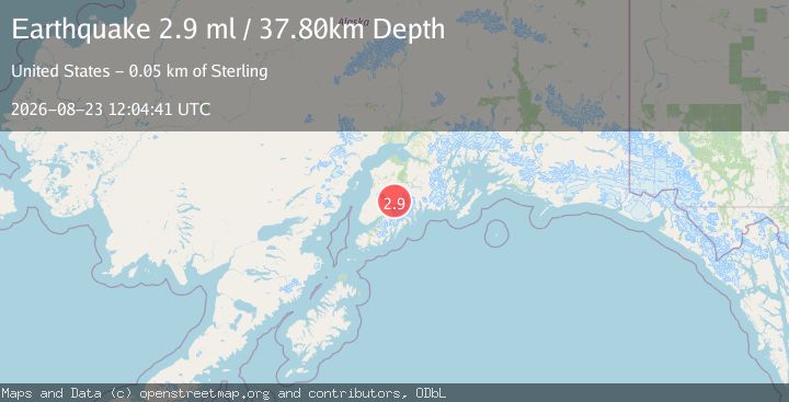 Map of 43 km NE of Fox River, Alaska
