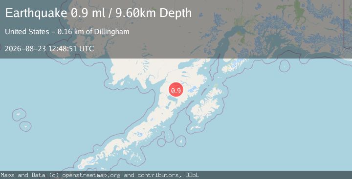 Map of 49 km SE of King Salmon, Alaska