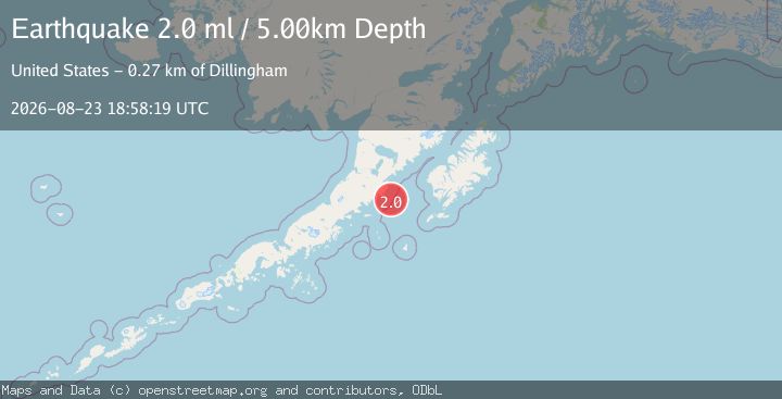 Map of 99 km SE of Ugashik, Alaska