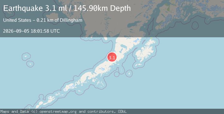 Map of 55 km SSW of Pilot Point, Alaska