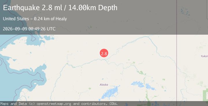 Map of 46 km N of Tanana, Alaska