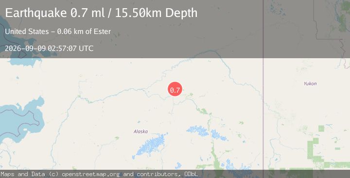 Map of 18 km E of Minto, Alaska
