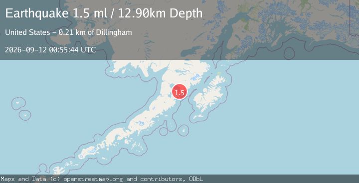 Map of 88 km ENE of Ugashik, Alaska