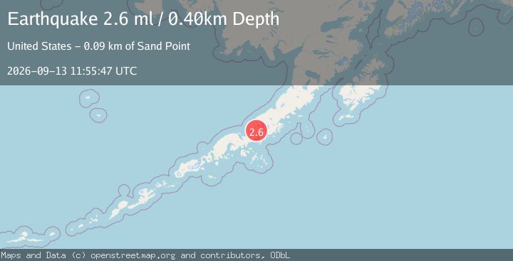 Map of 30 km NW of Ivanof Bay, Alaska