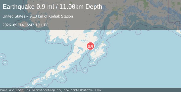 Map of 68 km NNW of Karluk, Alaska