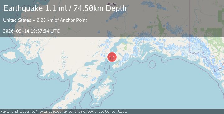 Map of 15 km WNW of Happy Valley, Alaska