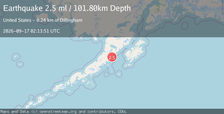 Map of 63 km SE of Ugashik, Alaska