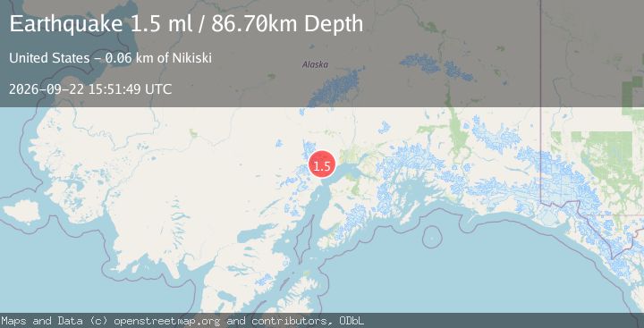 Map of 35 km WNW of Beluga, Alaska
