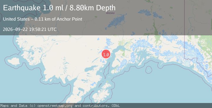 Map of 75 km W of Salamatof, Alaska