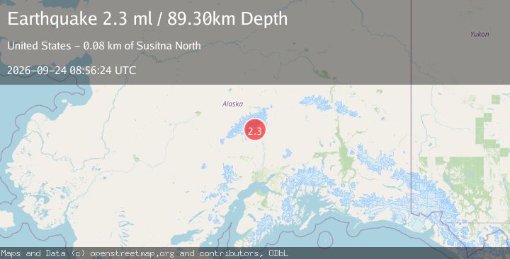 Map of 31 km N of Petersville, Alaska